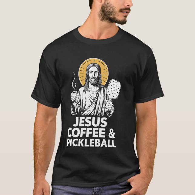 Camiseta Jesus Café Pickleball (Frente)