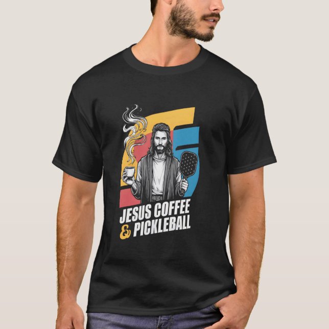 Camiseta Jesus Café Pickleball (Frente)