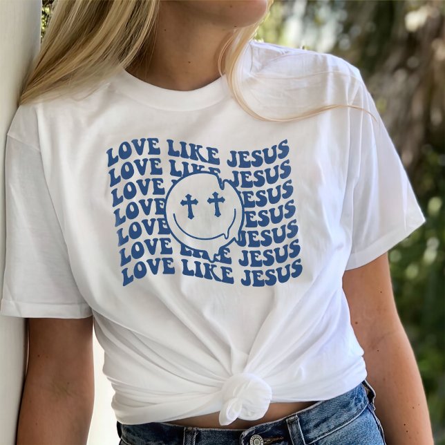 Camiseta Jesus Camisa, Amor Como Jesus Camisa, Trendência (Criador carregado)