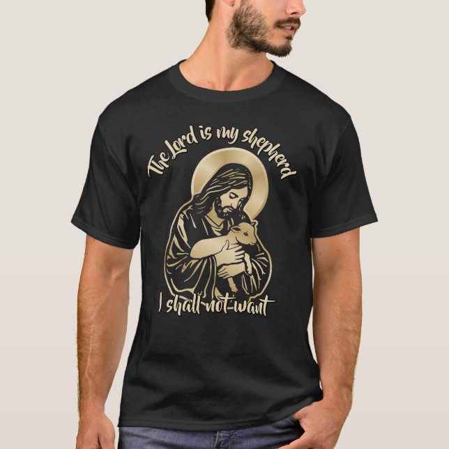 Camiseta Jesus Caring Shepherd (Frente)
