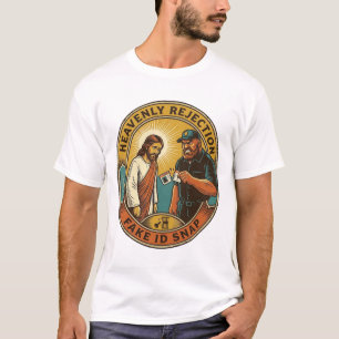 Camiseta Jesus Carteira de Identidade Falsa Confiscada Segu