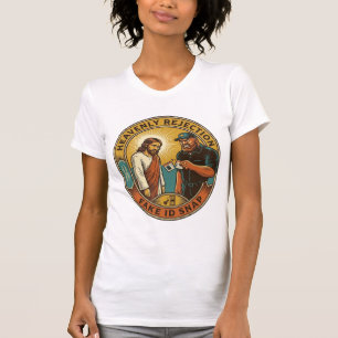 Camiseta Jesus Carteira de Identidade Falsa Confiscada Segu