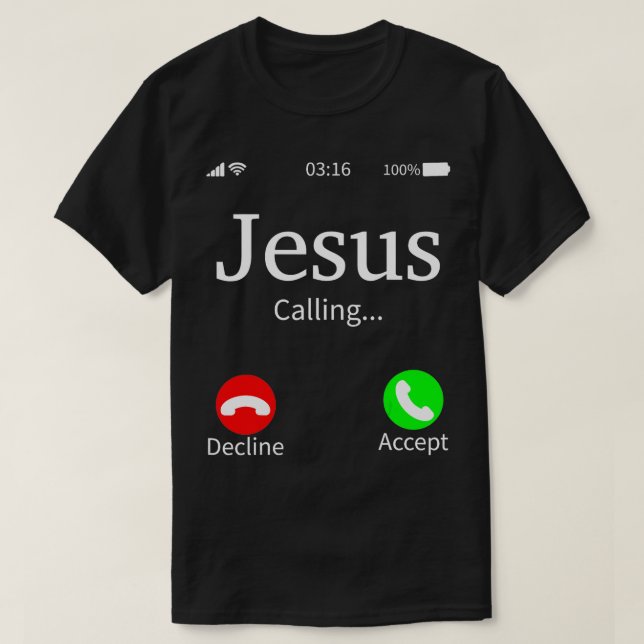 Camiseta Jesus chama jato cristão 2 (Frente do Design)