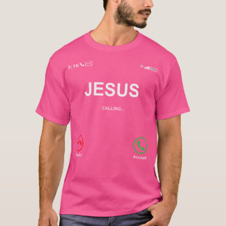 Camiseta Jesus chama Jesus de cristão religioso cristão