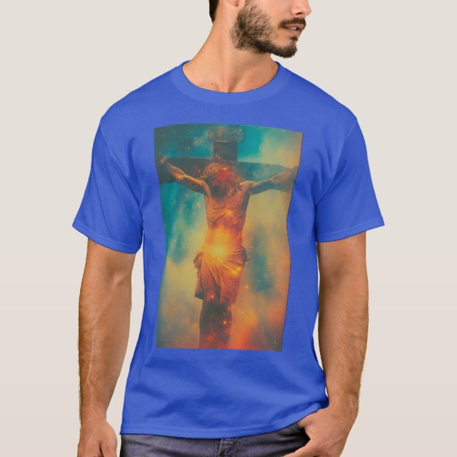 Camiseta Jesus Christ Lord Savior Crucifixion 02 (Frente)