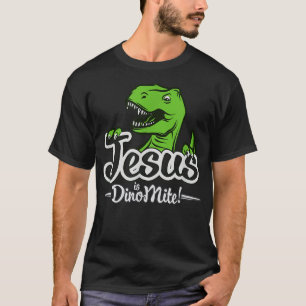 Camiseta Jesus Colorido é Dinâmico Infantil Cristão 