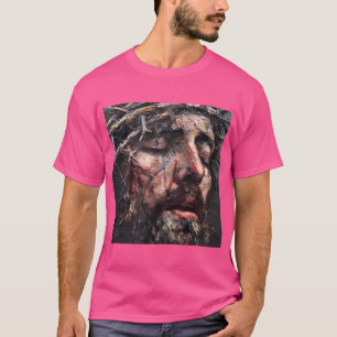 Camiseta Jesus Com Coroa De Espinhos