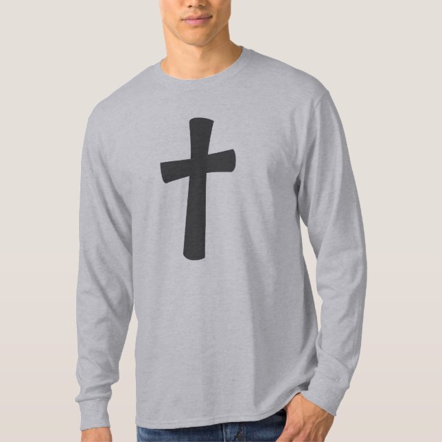 Camiseta Jesus Começou A Pregar. Matt. 4:17 (KJV) Cruz de C (Frente)