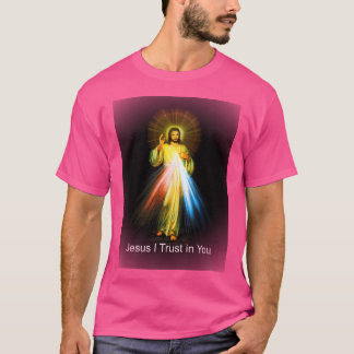 Camiseta Jesus Compaixão Divino Eu Confio Em Seu Gato Cardí