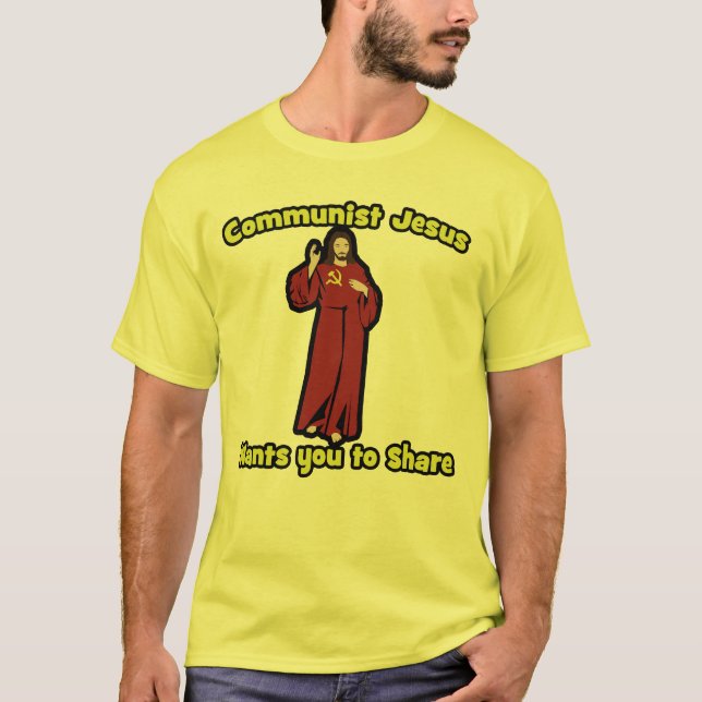Camiseta Jesus comunista (Frente)