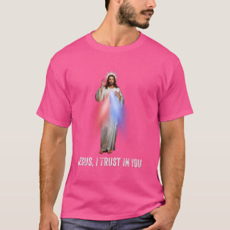 Camiseta Jesus, Confio Em Você, Compaixão Católico Divino