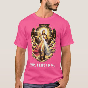 Camiseta Jesus, Confio Em Você, Compaixão Católico Divino