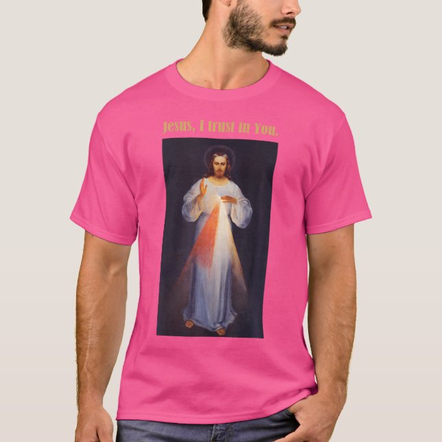 Camiseta Jesus, Confio Em Você Compaixão Divino (Frente)