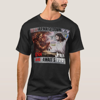 Camiseta Jesus CONTRA a satã T/shirt