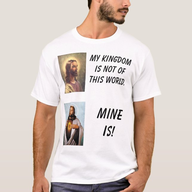 Camiseta Jesus contra Bush (Frente)