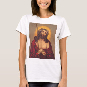 Camiseta Jesus Coroado de Espinhos Arte Dolorosa