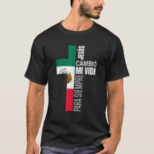 Camiseta Jesus cristão espanhol presente Dia de os pais Pai