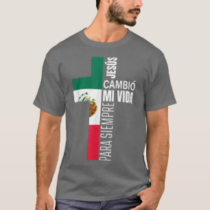 Camiseta Jesus, cristão espanhol, presente, Pai Dia de os p