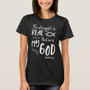 Camiseta Jesus cristão luta de verdade, assim como a guerra