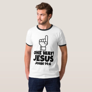 CAMISETA JESUS CRISTÃO T SHIRT DE UMA MANEIRA