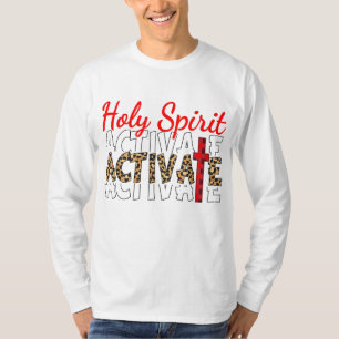 Camiseta Jesus Cristãos Espírito Santo Ativa Me Religioso