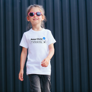 Camiseta Jesus Cristo após a fé Bíblia