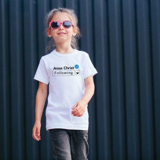 Camiseta Jesus Cristo após a fé Bíblia