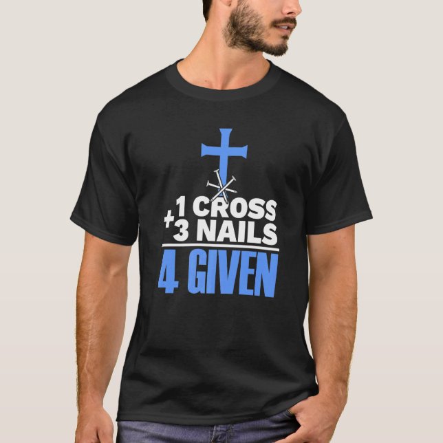 Camiseta Jesus Cristo Cristão Crença Pastor Religioso M (Frente)