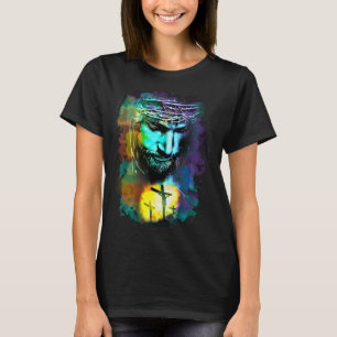 Camiseta Jesus Cristo Cruz Religiosa Cture Arte Cristã P