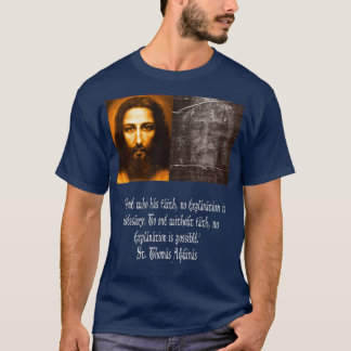Camiseta Jesus Cristo de Turim Mandylion Santa Rua