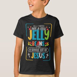 Camiseta Jesus Cristo Divertido Cristão Jelly Bean Candy Lo