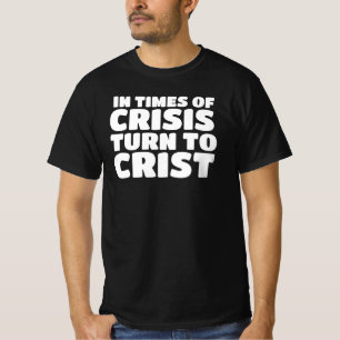 Camiseta Jesus Cristo e oração é por problemas