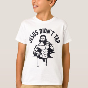 Camiseta Jesus Cristo Jesus Não Desistiu Mma Chris