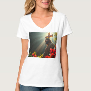 Camiseta Jesus Cristo no Tee do Jardim das Mulheres de Vang