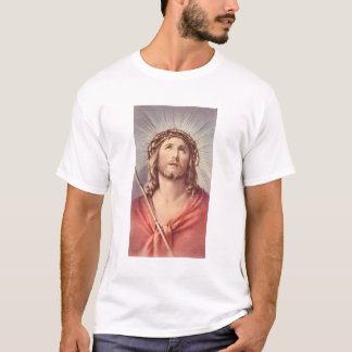 Camiseta Jesus Cristo O Cortou Com Muitos Corvos