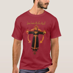Camiseta Jesus Cristo o Rei Cruz Cristo Rey
