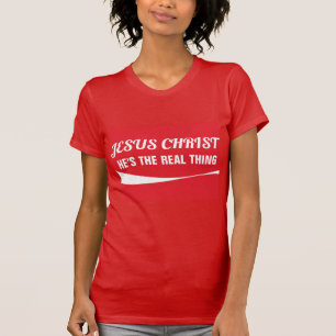 Camiseta JESUS CRISTO os t-shirt do cristão do AUTÊNTICO