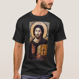 Camiseta Jesus Cristo Pantocrator Sinai Ortodox Christian
