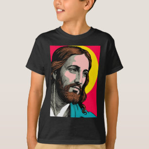 Camiseta Jesus Cristo Pop Art Religioso Páscoa & Cristo