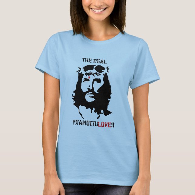 Camiseta Jesus Cristo - revolucionário real (Frente)