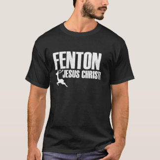 Camiseta Jesus Cristo Vintage, Cristão Deer Fenton