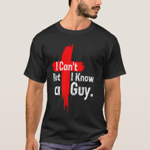 Camiseta Jesus Cross, não posso, mas conheço um Christi Eng