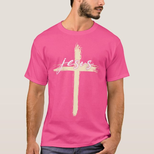 Camiseta Jesus Cross (Nas Costas) (Frente)