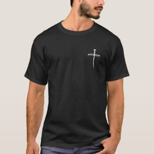 Camiseta Jesus Cross Três Unhas Christian Vintage