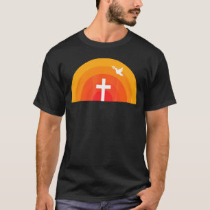 Camiseta Jesus Cruzando A Porta Do Sol Com Fé De Ramo De Ol