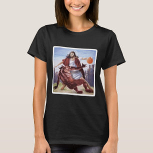 Camiseta Jesus Cruzando Satã Bysketbyll