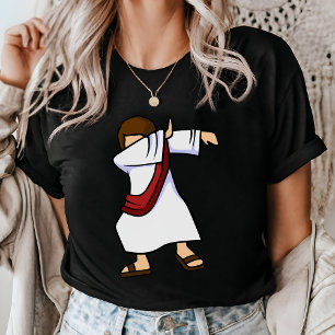 Camiseta Jesus Dabbing Piada Cristã