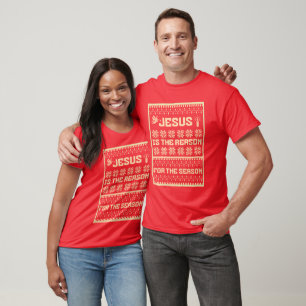 Camiseta Jesus De Natal É A Razão Para A Época