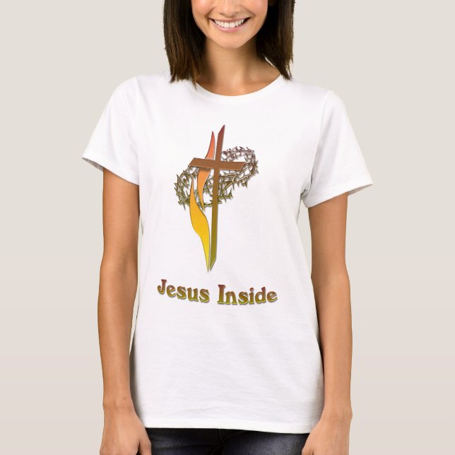 Camiseta Jesus Dentro (Frente)
