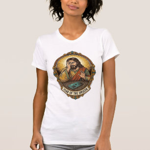Camiseta Jesus Derrubou Tela do Telefone No Chão Da Pista d